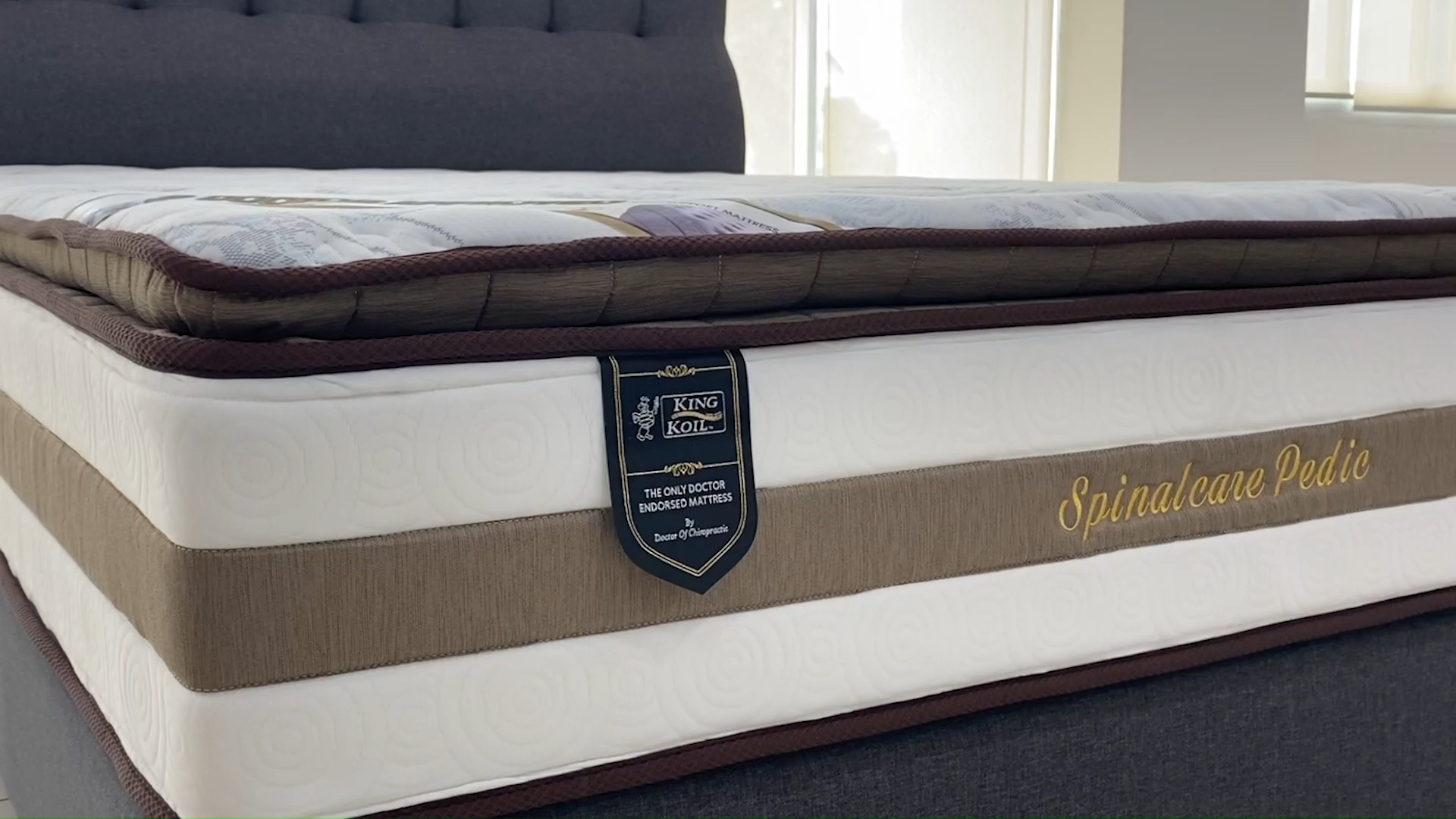 King koil deals spinal care pedic