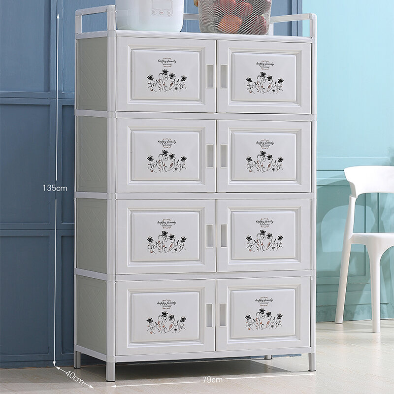 Cupboard Kitchen Storage Aluminum Alloy Household