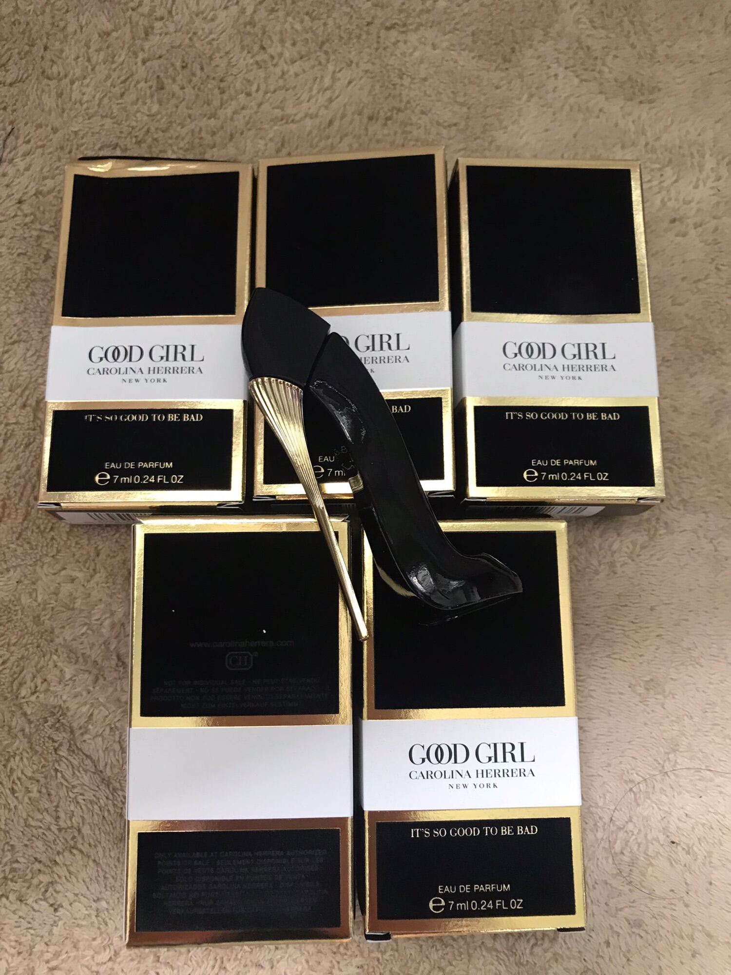 Carolina Herrera Good Girl BLUSH Eau de Parfum 0.24fl oz 7mL New Scent!  Mini