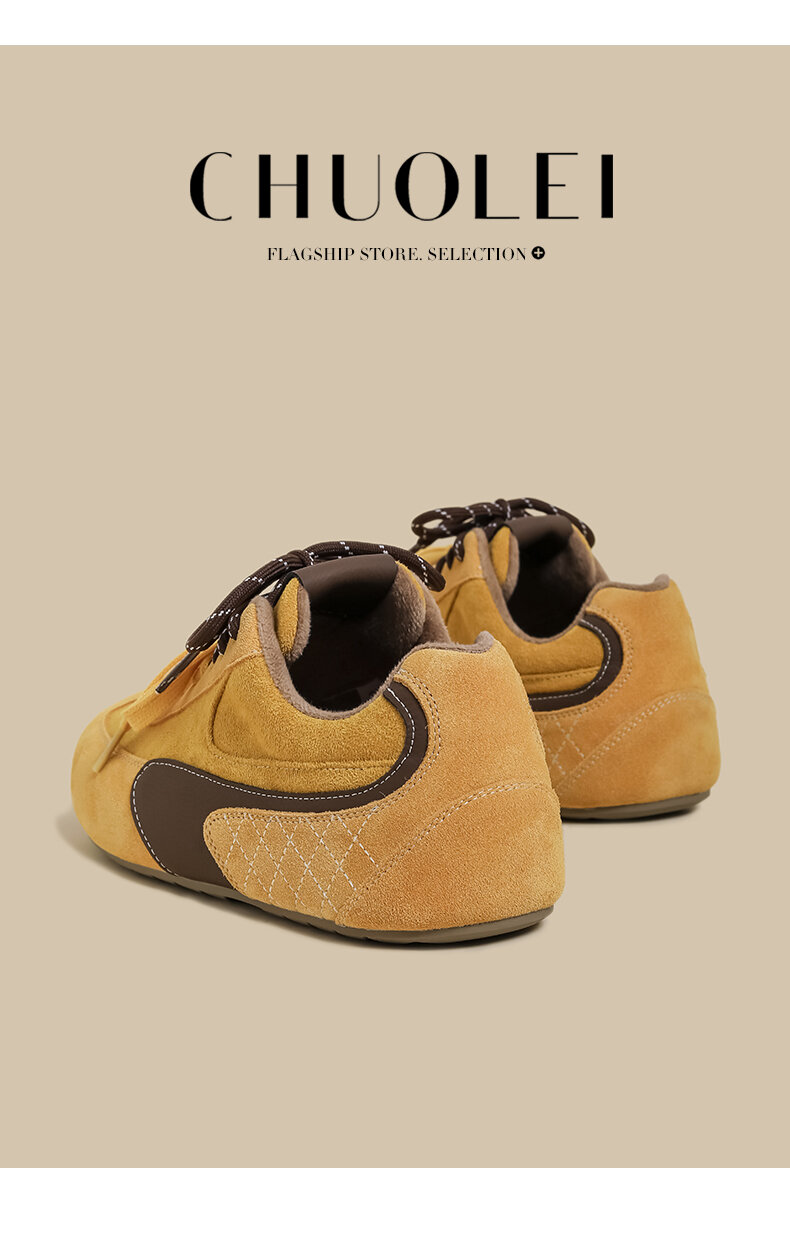 Sepatu Wanita Birkenstock Pink Kasual Sporty Dequan Musim Semi 2025 Gaya Baru Roti Kecil Musim Gugur Musim Dingin Jelek Lucu Sepatu Santai