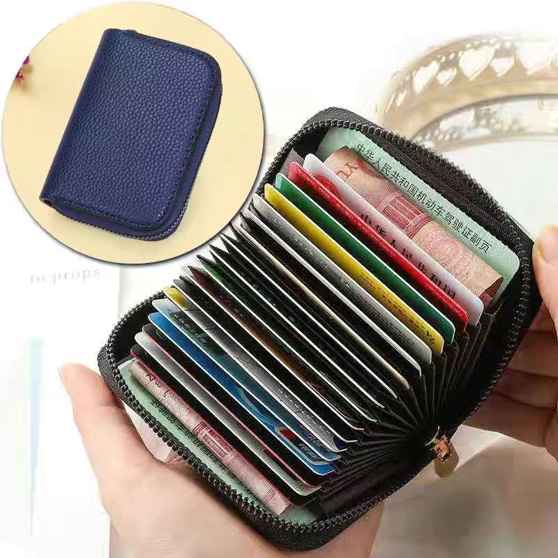 Aluminum Business Card Holder Wallet - ID & Credit Card Case