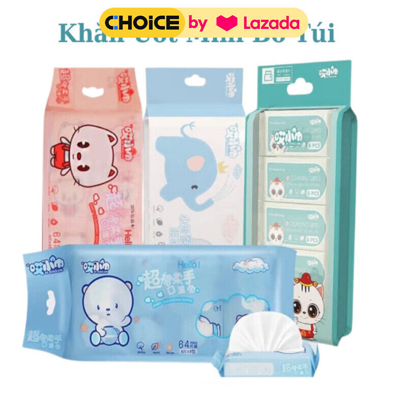 COMBO 24 BICH KHĂN GIẤY MINI BỎ TÚI