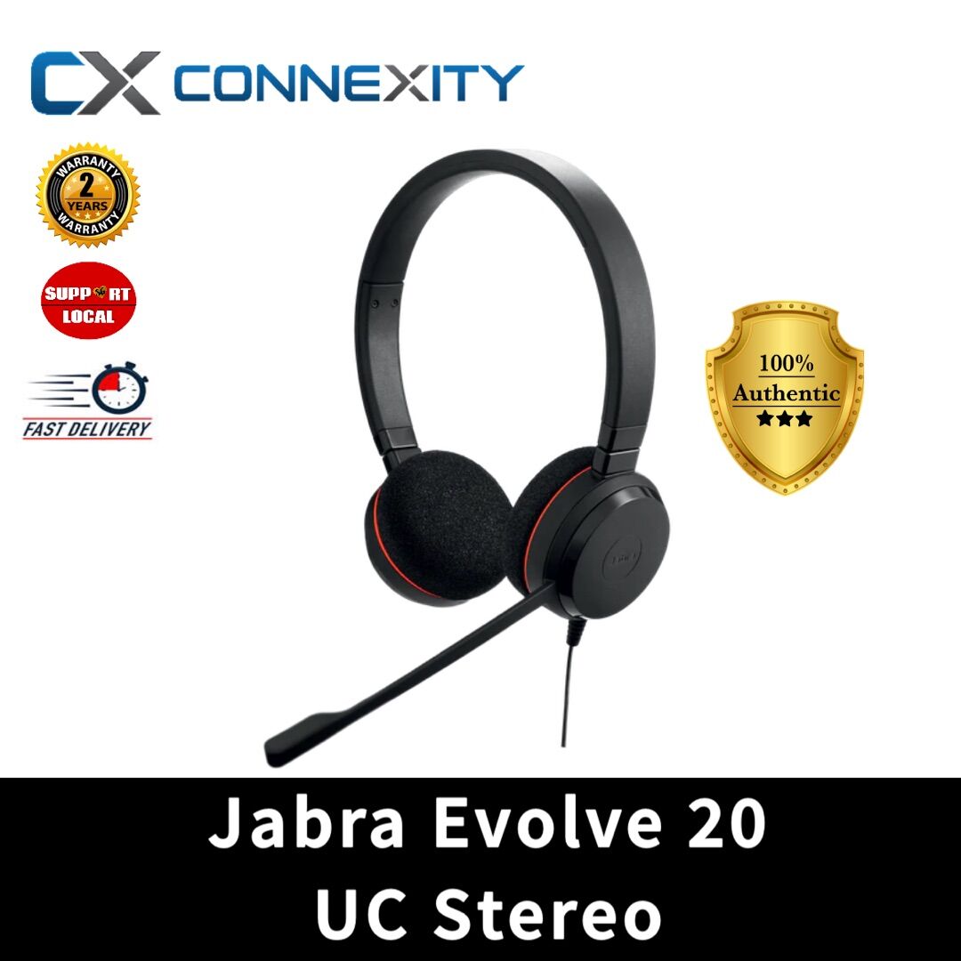 Local Warranty] Jabra EVOLVE 20 UC 