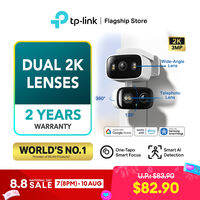TP-Link Tapo C206 / C216 / C245D / C246D | 2K Full Color | Night Vision | AI Motion Tracking | Outdoor & Indoor | Dual Lens | WiFi CCTV Camera