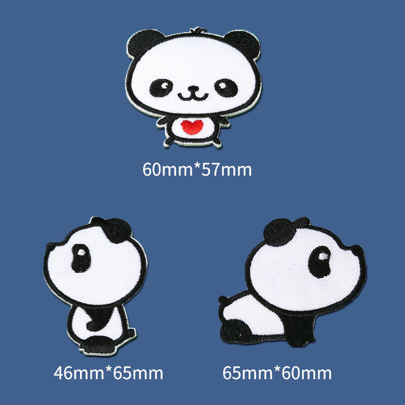 Cartoon Patch Sticker Self Adhesive Embroidered Clothes Pants Hole Mending Traceless Repairing down Jacket Patch without Sewing