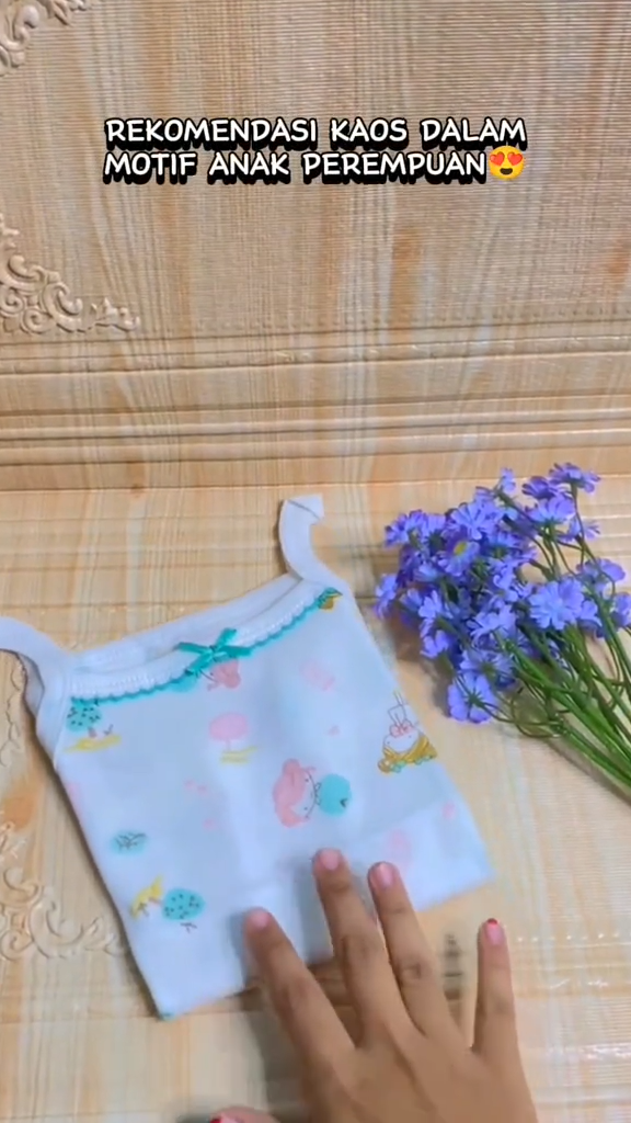 FSBJA014 Singlet Anak Perempuan Pakaian Dalam Anak Kaos Kutang Anak Tanktop Anak Motif Karakter