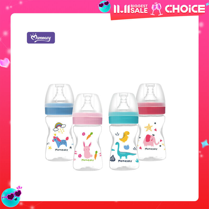 Bình sữa cổ rộng 150ml Momeasy
