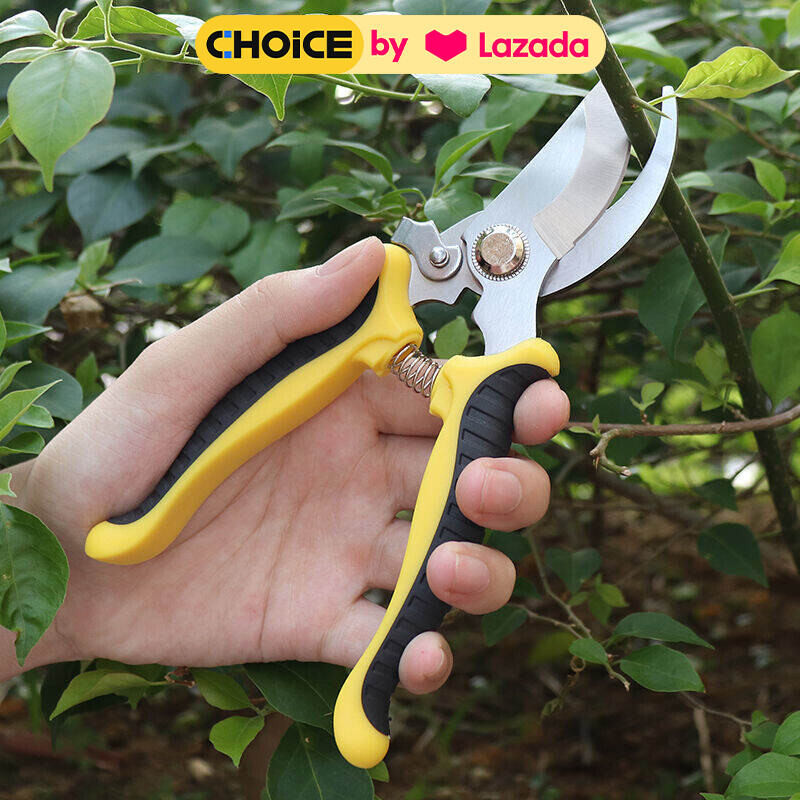 1PC Garden kéo, làm vườn nhánh cây, tỉa dụng cụ làm vườn, kéo cây ăn quả, tỉa cành dày, cắt tỉa tai, lao động, kéo đa chức năng