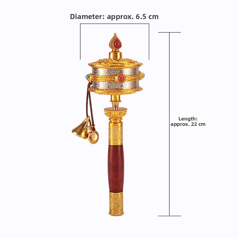 Yisheng | Decorative Buddhist Prayer Wheel