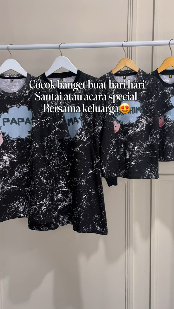 Kaos Atasan Custon Edisi Washed Series Anak Laki-laki Perempuan Anak Dewasa