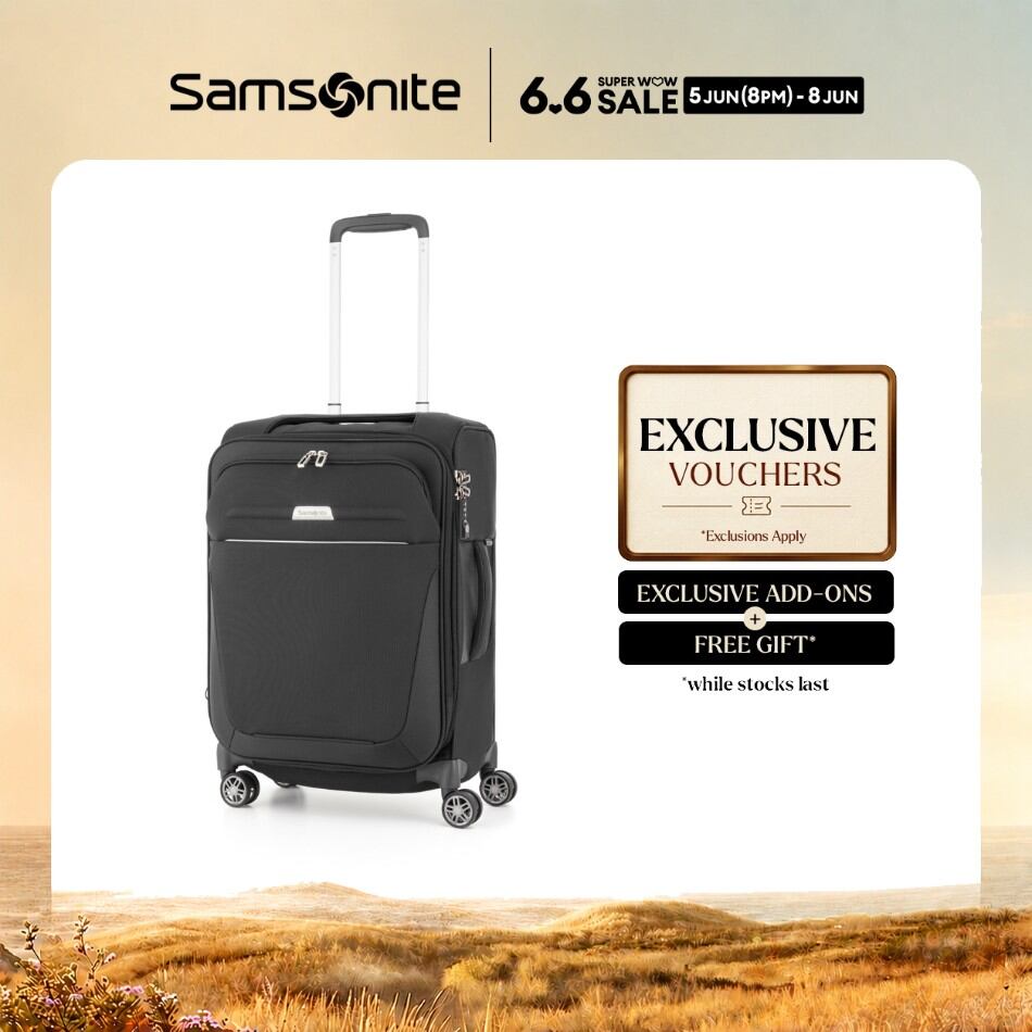 Samsonite B-Lite 4 Spinner 55/20 Exp | Lazada Singapore