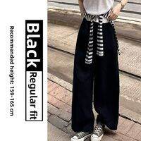 YIFANSHI | Breathable Loose White Linen High-waisted Pants