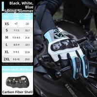 Scoyco | Carbon Fiber CE Certified Crash Protection Motorcycle Riding Gloves Breathable