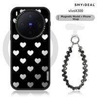 Smyideal | Magnetic New Pure Color Love Design Phone Case For Oppo Find X9 Ultra