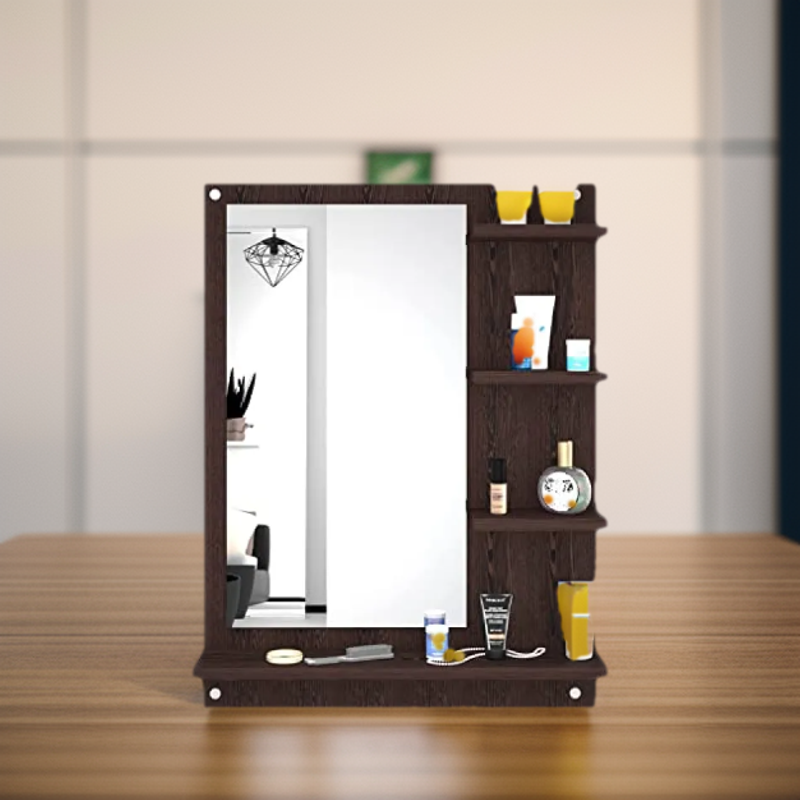 Fabulous DIY Wall Mounted Dressing Table / Wall Mirror With Shelf. 