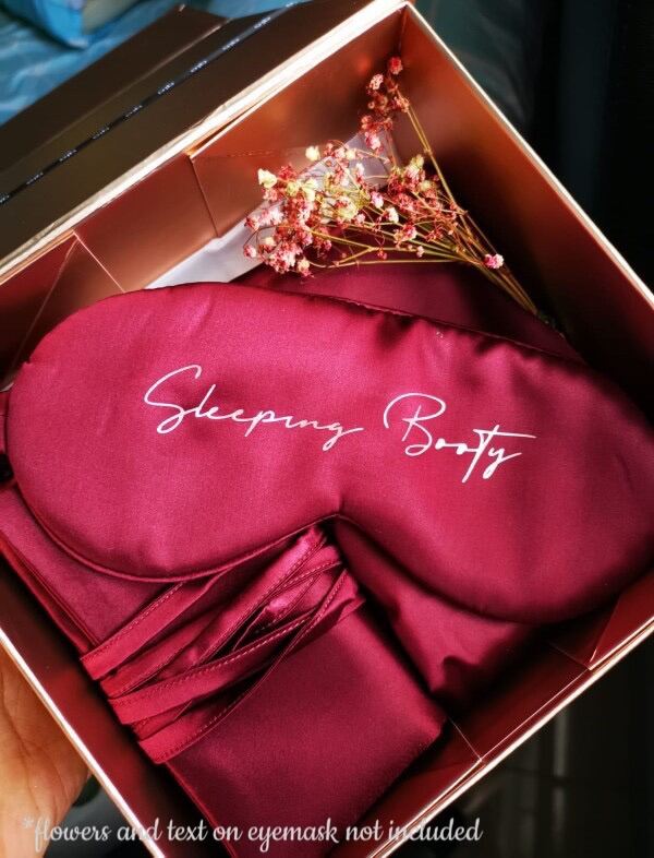 For Her Luxury Silk Gift Set (Pillowcase and Eyemask set) Lazada Singapore