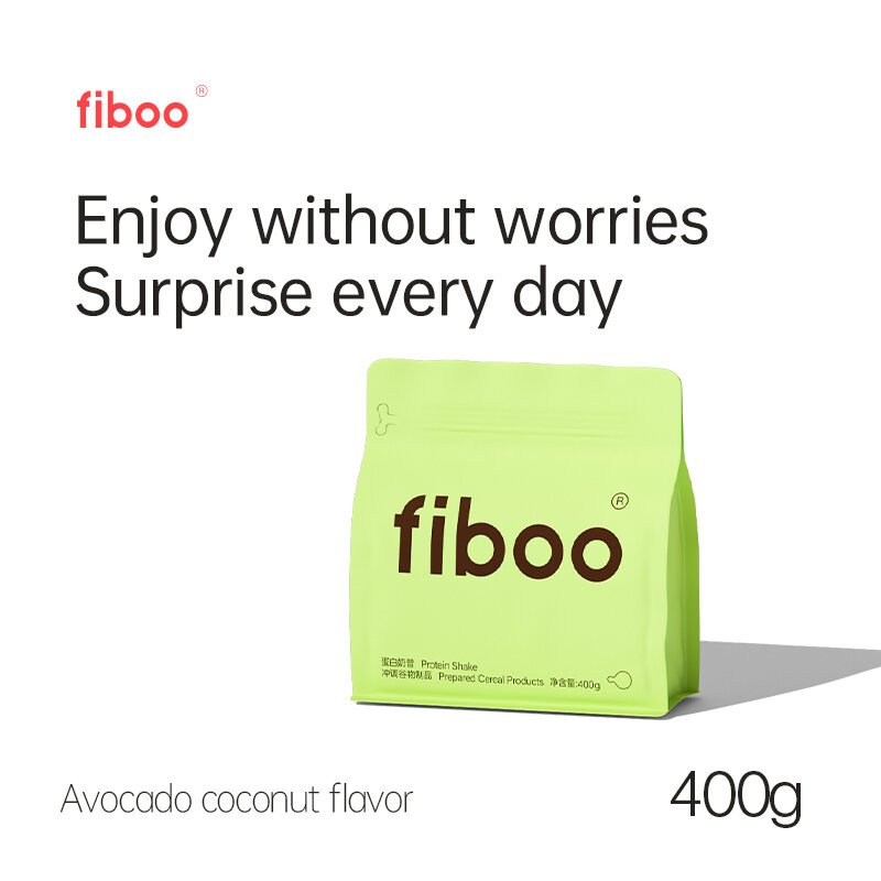 Fiboo Meal Replacement Powder Weight Loss Slimming Diet Protein Shake 400g. 