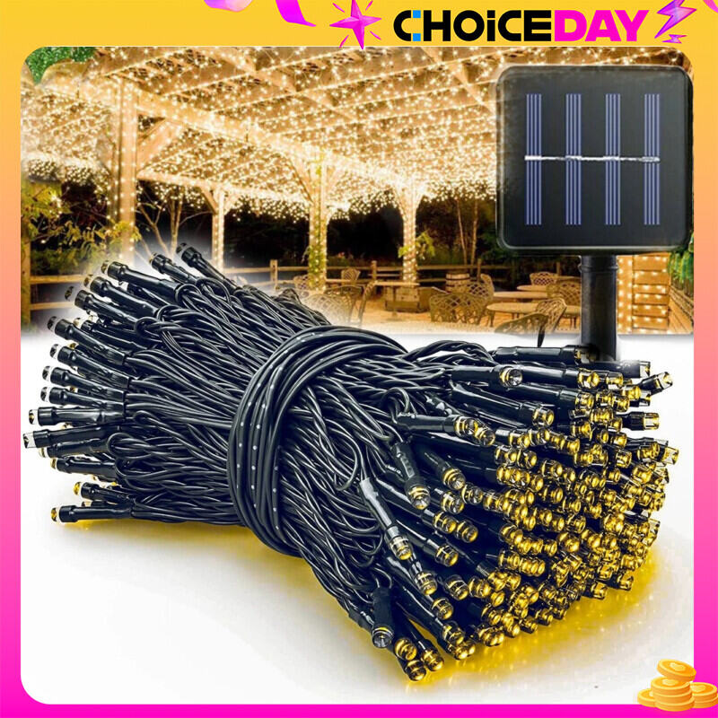 20/50/100  Led Solar String Light Fairy Garden Waterproof Outdoor Lamp 6V Garland For Christmas Xmas Holiday Party Home Decoration