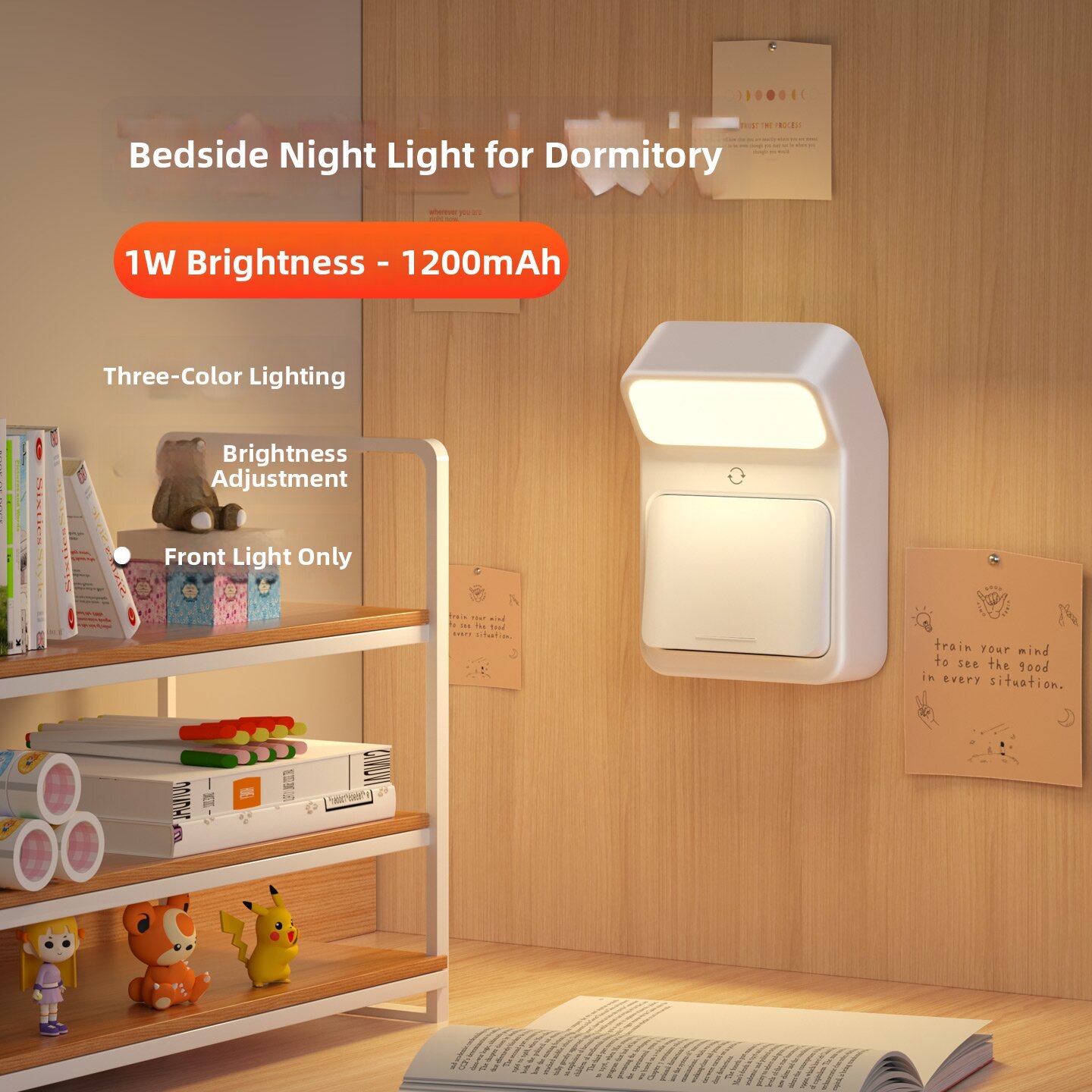 AINITE | Long-lasting Rechargeable Magnetic Studying Lamp