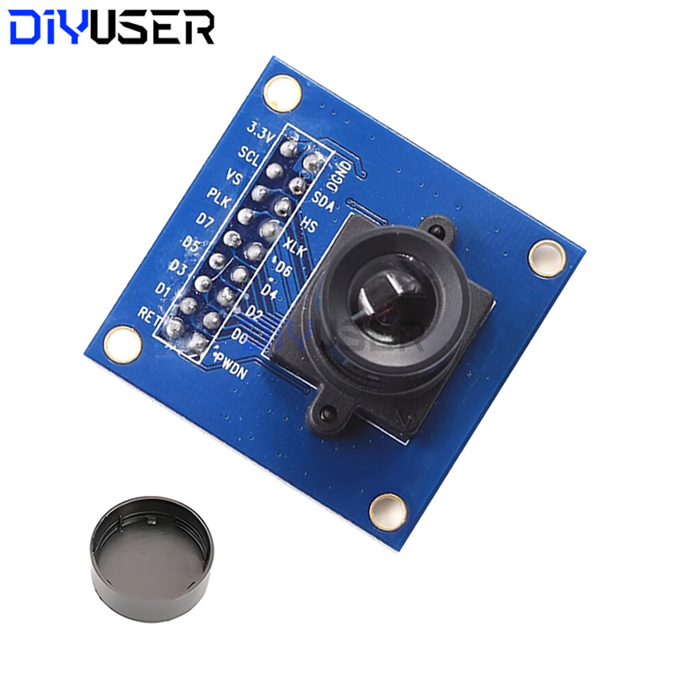OV7670 Camera Module 640x480 VGA 30fps with AL422B FIFO Auto Exposure ...