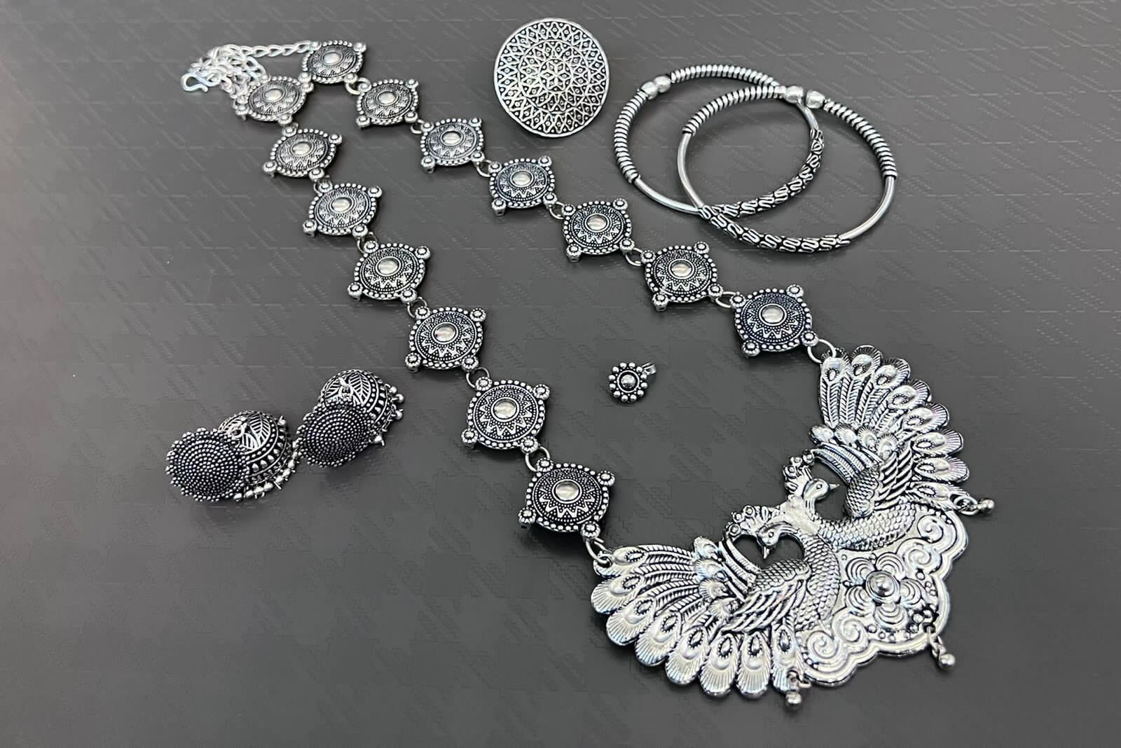 Buy silver deals oxidised jewellery