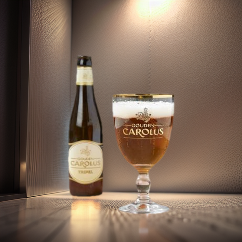 Bia gouden carolus tripel 9% - nhập khẩu bỉ - 1 chai 330ml