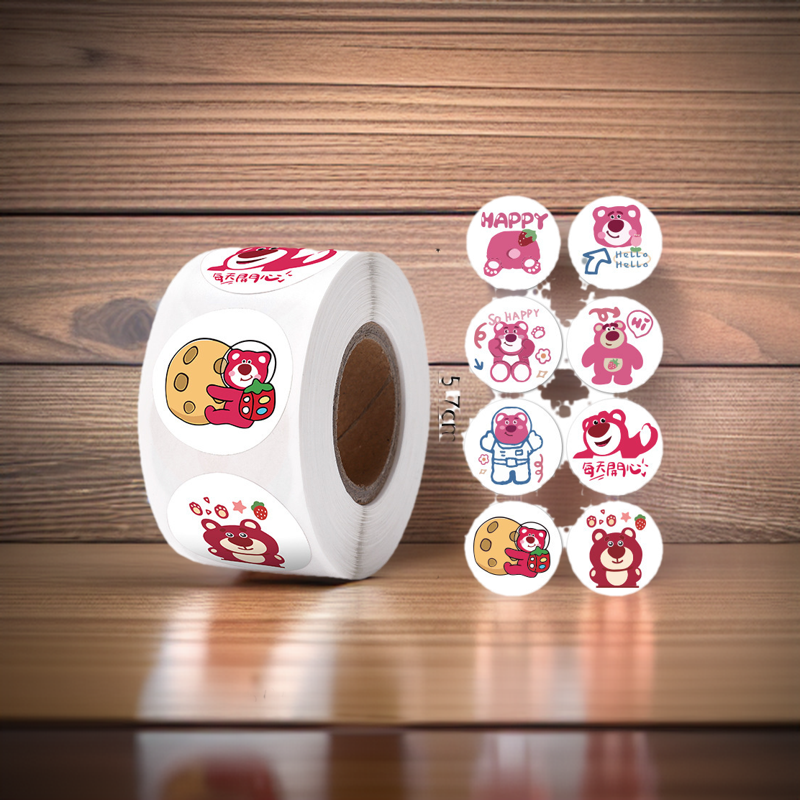 Sticker shin cute, cinna, kurumi trang trí khen thưởng học sinh, dán hộp quà sản phẩm