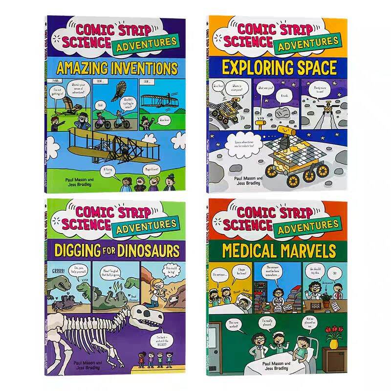 Pre order】Comic Strip Science Physics/Earth and Space/Chemistry