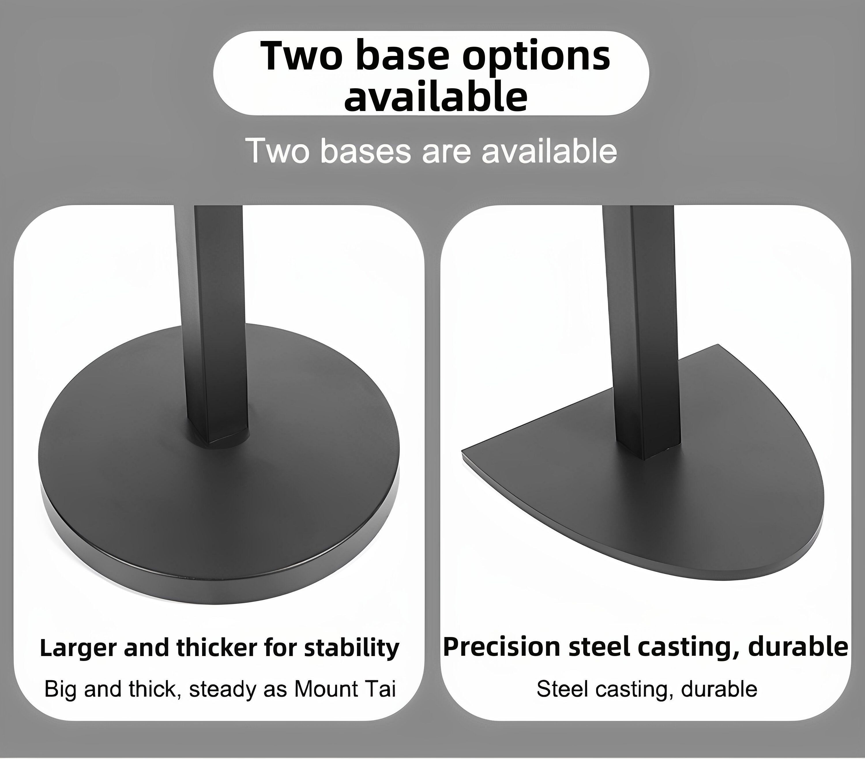 Metal Floor-Standing Speaker Stand for TCL Z100 Wireless Surround