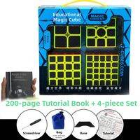 Zcube | Beginner Smooth Carbon Fiber Brain Teaser Cube Set