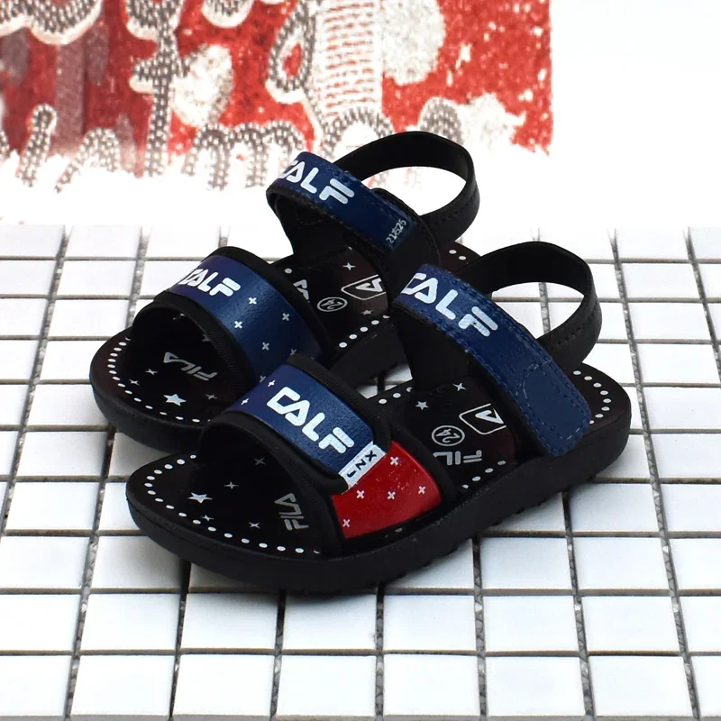 Boys Sandals 2021 Summer Baby Sandals 1-4 Years Old Non-Slip Soft Bottom Baby Toddler Shoes Little Boy Children's Shoes
