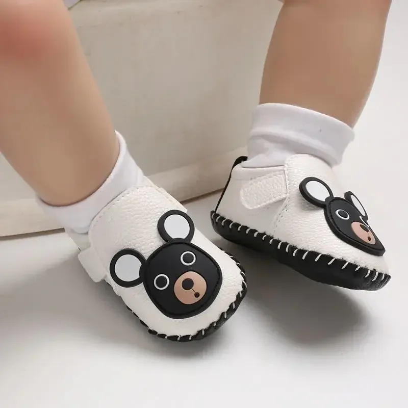 0 -- 1 Year Old Male and Female Baby Spring and Autumn Soft Sole Shoes Toddler Shoes 0-6-8-12 Months Baby's Shoes Antiskid Shoe No Heel Slippage Shoes