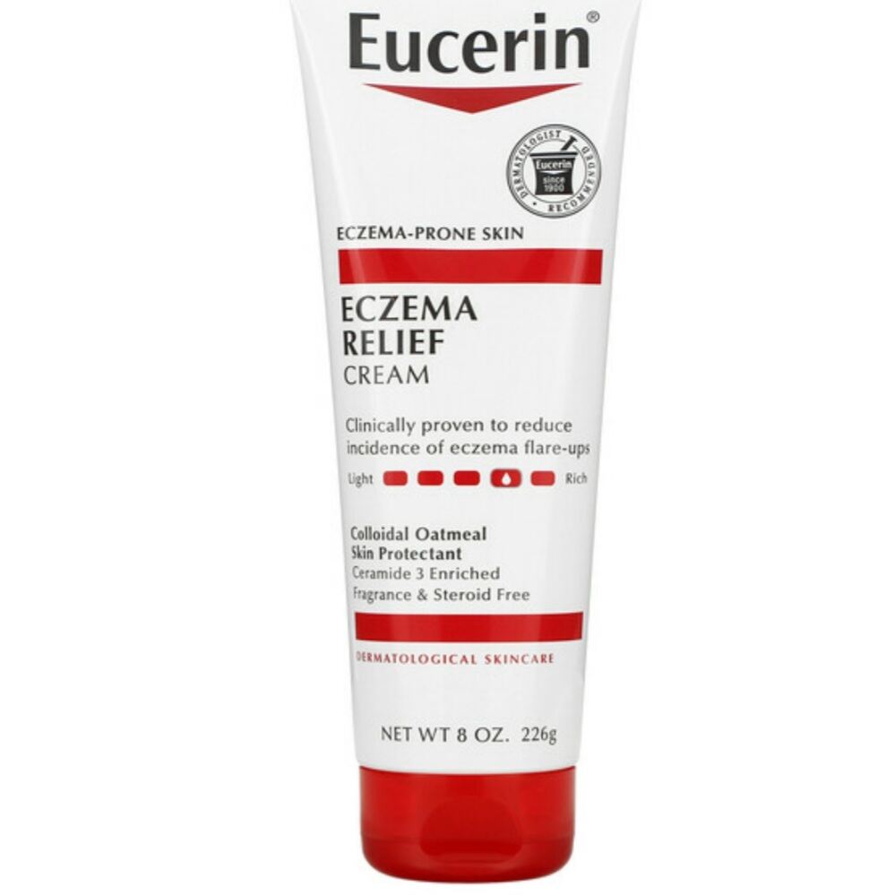 Eucerin Eczema Relief Cream Full Body Lotion for EczemaProne Skin