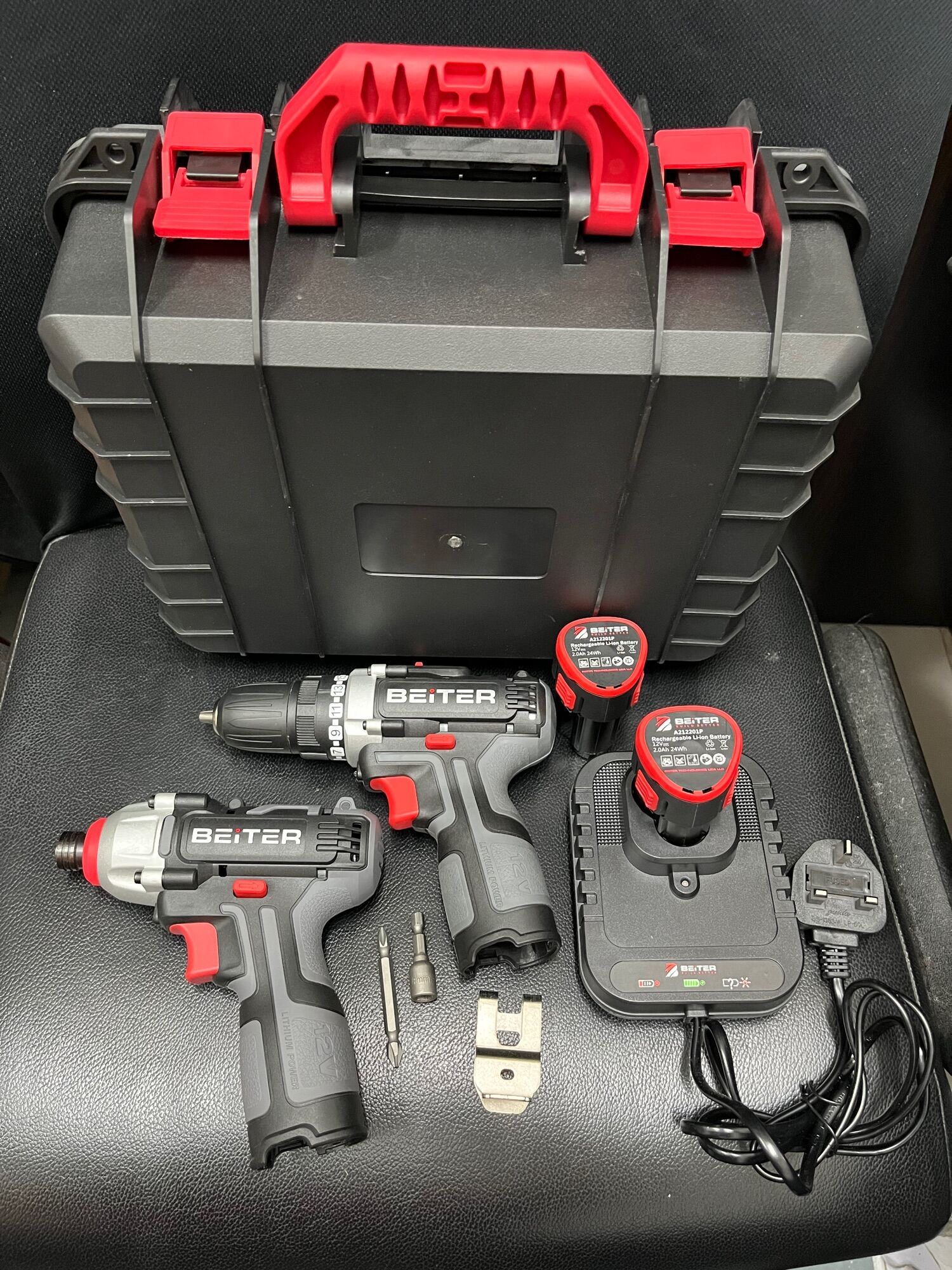 [Beiter] Cordless Combo Set - Cordless Impact Driver & Cordless Driver ...