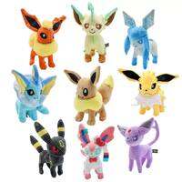AOGER | Pokemon Pikachu Sprigatito Piplup Stuff Plush Toys Jirachi Blastoise Chikorita Riolu Espurr Charizard Victini Tepig Nivy Doll