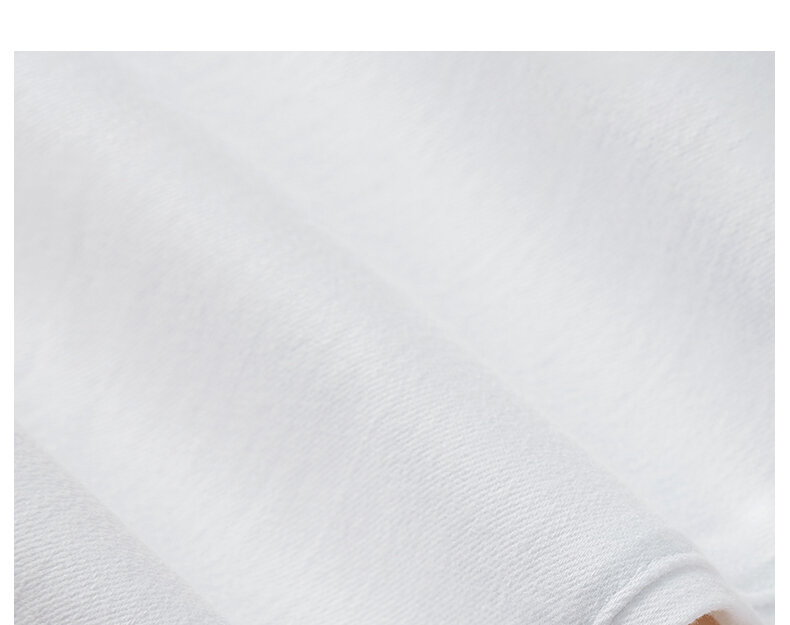 High Waist Slim Fit Women's Jeans White Small Foot Skinny Elastic Long Pants Cotton Polyester Blend Four Seasons Universal · v2