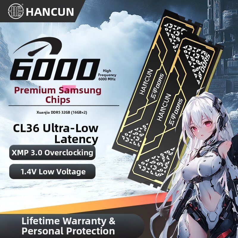 High-Quality Hynix A-Die DDR5 Memory 32GB (16GB x 2) | Lazada