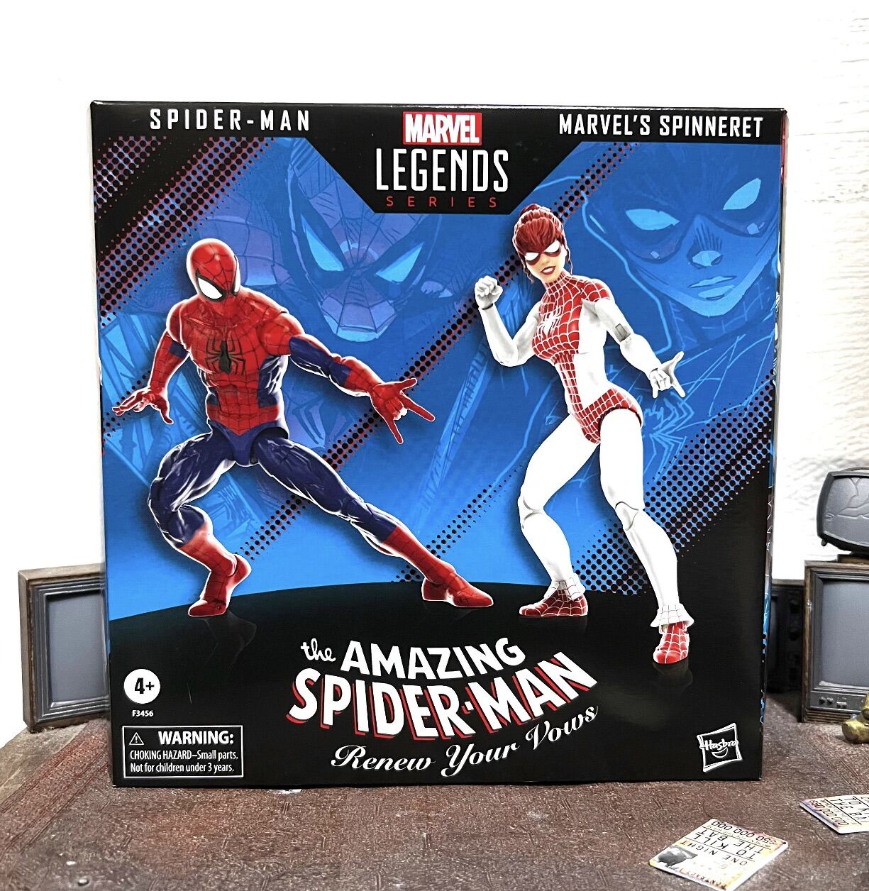 Hasbro Marvel Legends 60th Anniversary Spiderman Soider-man and Spinneret  (Renew your vows) | Lazada Singapore