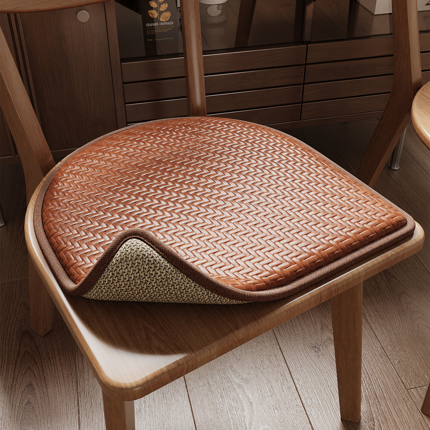 ZHUJUN | Double-Sided Breathable Rattan Seat Cushion