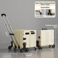 XINGYOU | Folding Portable Stair Climbing Shopping Trolley