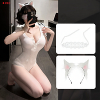 Feeetmoi | Low-Cut Zipper Crotch Lingerie Erotic Underwear