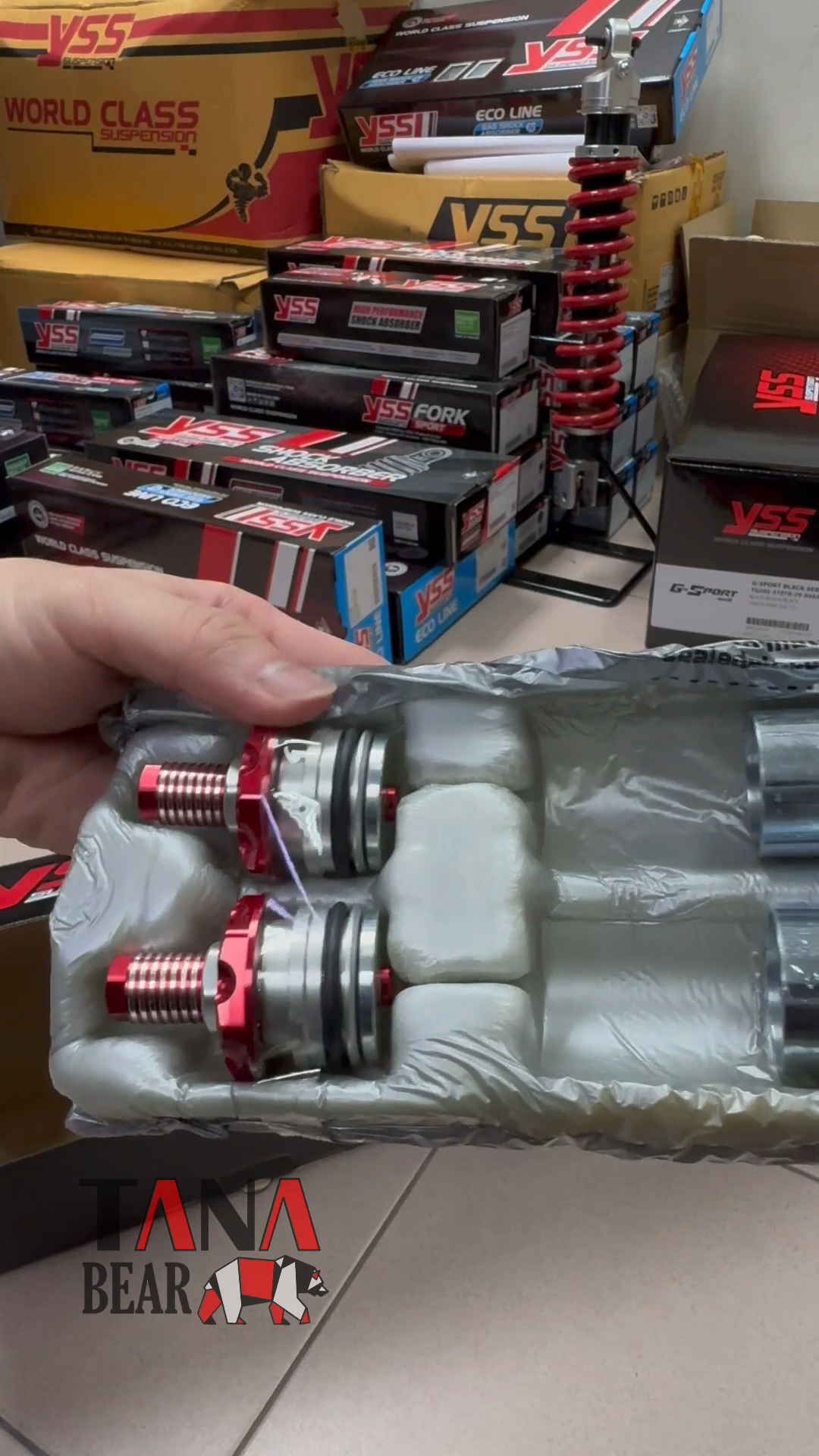 パーツ YSS FORK UPGRADE KIT Ninja 250SL KAWASAKI NINJA 250SL '15