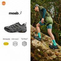 Merrell | MOAB3 Mens Hiking Shoes Anti-Slip Light Moisture-Resistant Breathable Mesh Upper Durable Outdoor Trail Shoes for Spring Autumn Hiking