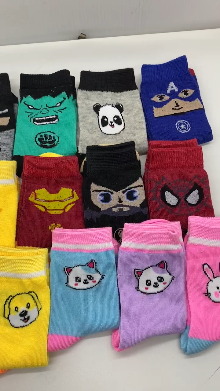kaos kaki anak SD / kaos kaki anak TK motif lucu