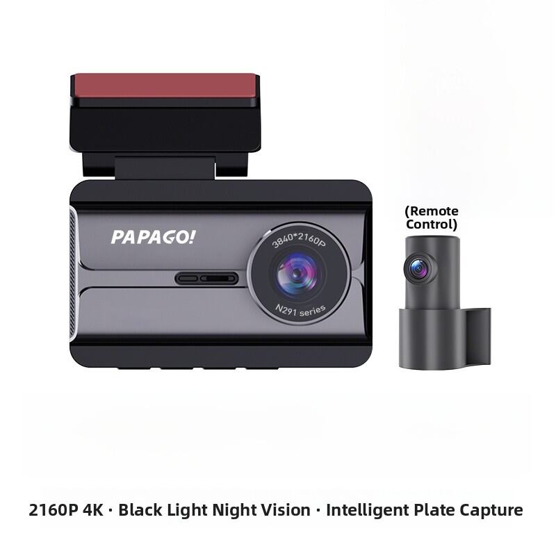 PAPAGO 4K High Definition Car Dash Camera 2025 New Model Wire-Free Front And Rear Dual Camera Parking Monitoring. 
