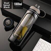 Fuguang | Durable High-borosilicate Glass Water Bottle 1L