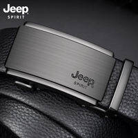 Jeep | Mens New Automatic Buckle Genuine Leather Belt