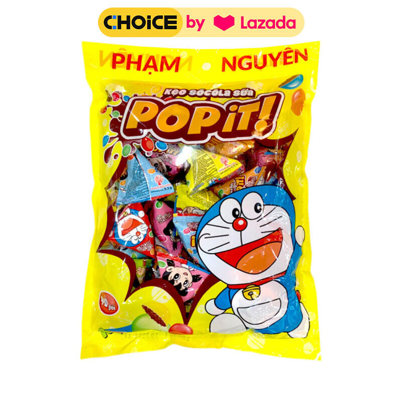 Kẹo socola sữa Popit Doraemon 212gr | Socola | Đồ ăn vặt