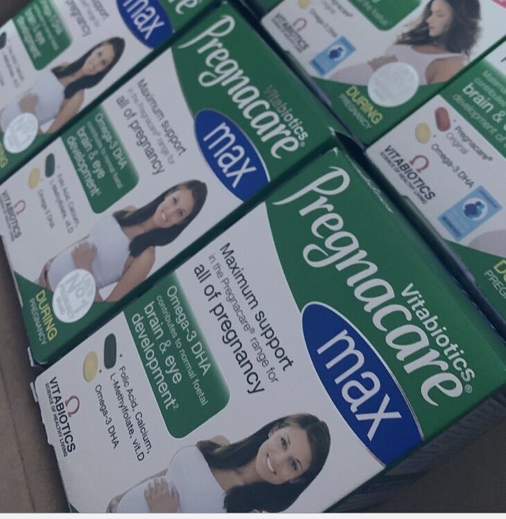 Vitabiotics Pregnacare Max Plus Omega Three Boxes Package 84 Capsules Each Box From Uk Lazada Singapore