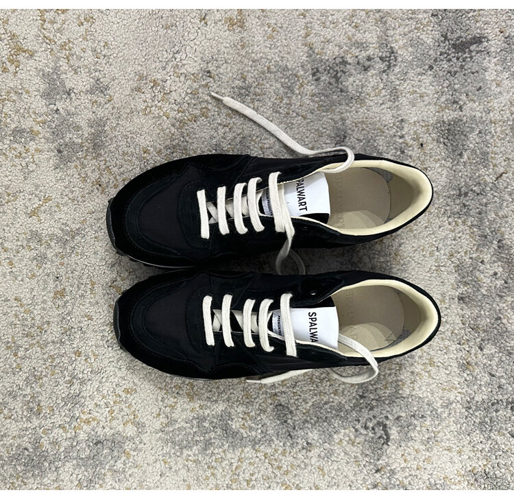 Spalwart Unisex Retro Running Shoes Casual Sporty Style Agan Dequn Fashionable Mesh Lined round Toe Deep Mouth Rubber Sole · v8